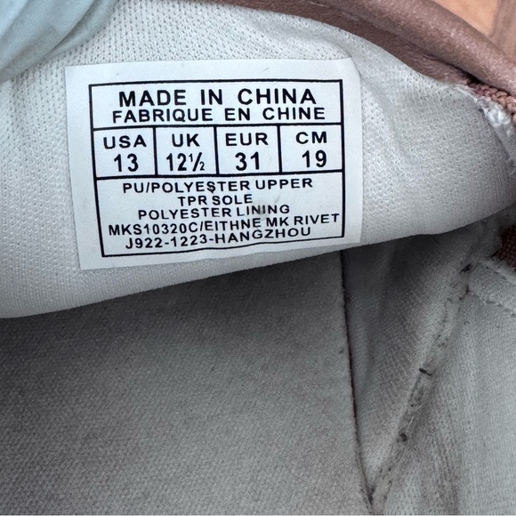 Michael Kors Kids Slip-On Girl’s Sneakers. Size 13 - Picture 11 of 11